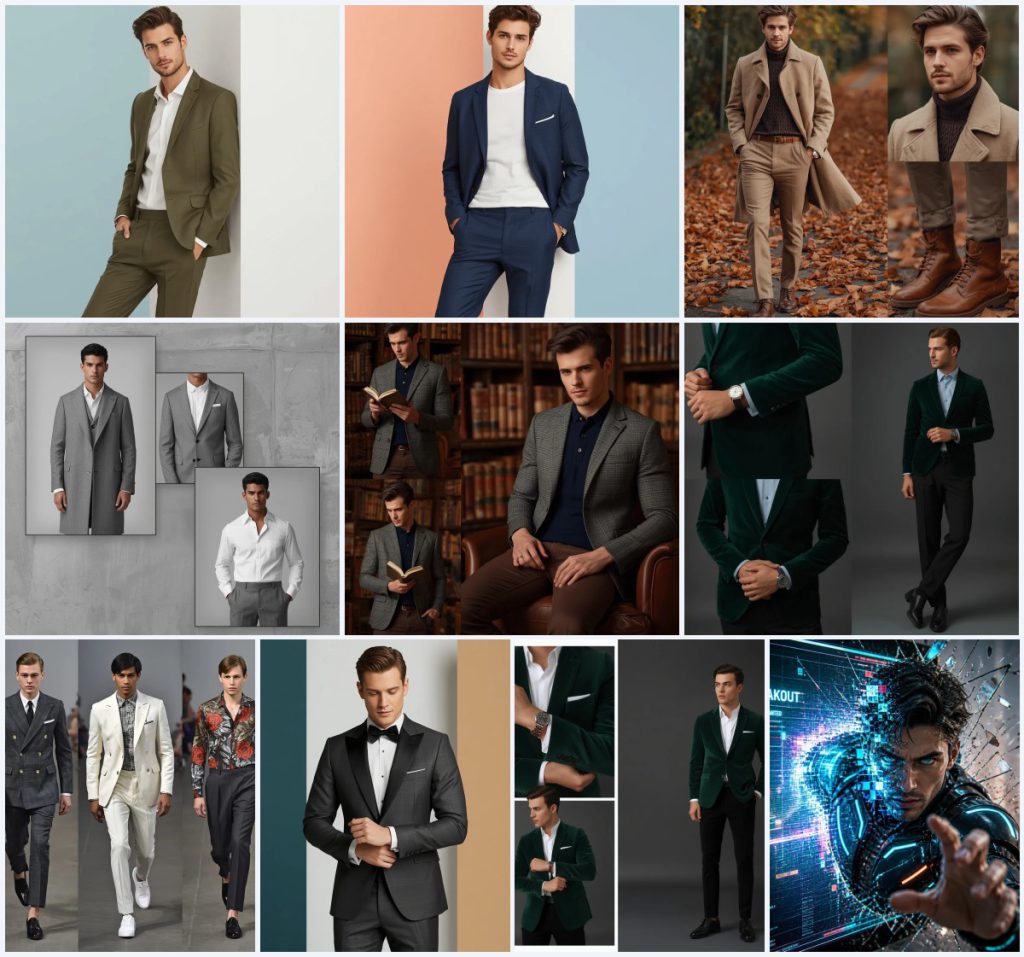 Best 10 New Design AI Prompts for Men’s Avant-Garde Fashion and Innovative Visuals
